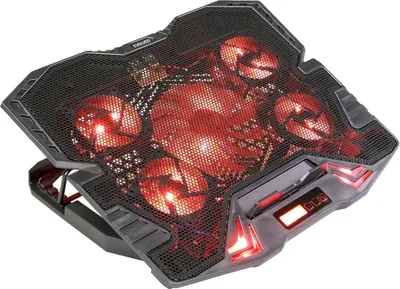 Obrázek produktu pro EVOLVEO Ania 5R, chladicí podstavec pro notebook, červené podsvícení