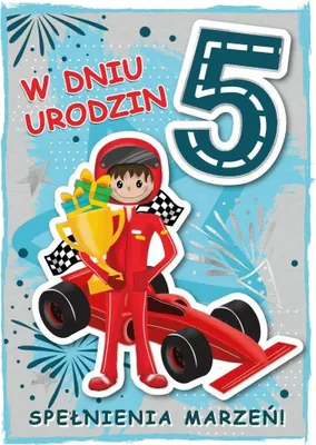 Imagen del producto de Tarjeta de regalo "Cumpleaños 5" - Estilo Armin