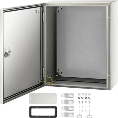 Immagine prodotto di Scatola per interruttori in acciaio - quadro elettrico - 20 x 16 x 8 pollici - Acciaio al carbonio - IP65