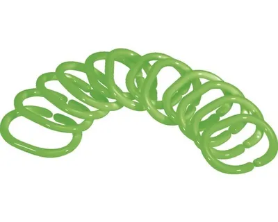 Produktbild von Spirella 7610583097347, Grün, Kunststoff, 40 mm, 58 mm, 12 Stück(e)