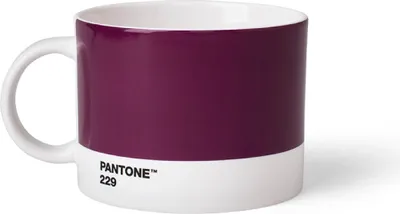Produktbild von Porzellan-Teebecher, Aubergine 229