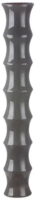 Immagine prodotto di Gilde Bodenvase, groß, schmal, "Bamboo", Glas, grau, VE 1, H. 85 cm, D. 14 cm 27633 4063387276334