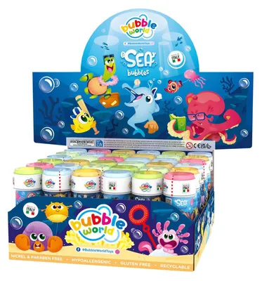 Produktbild von Lobbes Seifenblasen Meer Spielzeug 36x60ml für Outdoor-Spaß