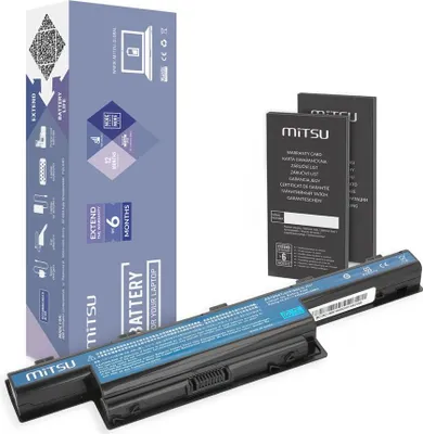Obrázok produktu pre Mitsu Battery for Acer Aspire 4551, 4741, 5741 4400 mAh (48 Wh) 10.8 - 11.1 Volt
