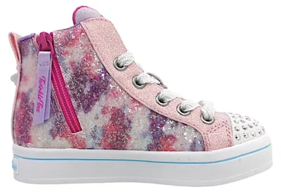 Imagen del producto de Skechers Twi Lites 2.0, botas para niñas, color rosa, estilo casual
