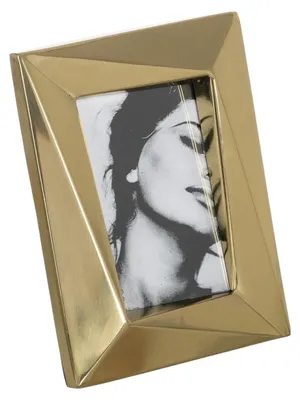 Fotolijst, Gold, Edelstahl, Glas, 17,5 x 22,5 cm