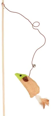 Produktbild von Flamingo 560575 Juty Katzenangel+Maus Holz