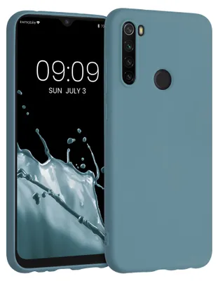 Produktbild von kwmobile Handyhülle für Xiaomi Redmi Note 8T Hülle - TPU Case - Kabelloses Laden - Schutzhülle Cover in Arctic Night