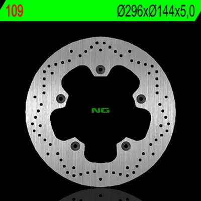Image de NG BRAKES Bremsscheibe rund starr