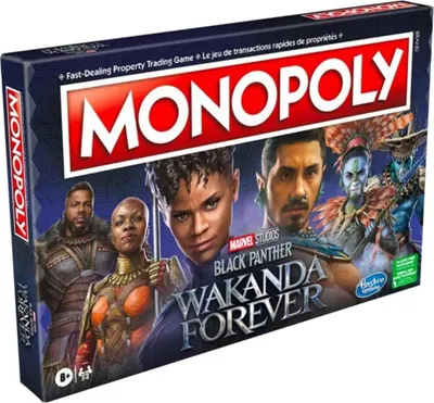 Produktbild von Monopoly - Black Panther Wakanda Forever Edition