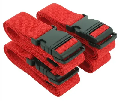 Produktbild von Koffergurt 183 x 3,5 cm 4 x rot