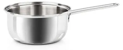Braadpan Ø 14 cm, 0,9 l, Edelstahl 18/10, Induktion, Italien