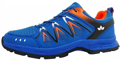 Image de Chaussures de sport Lico Newfield pour hommes, chaussures de randonnée bleues, chaussures de plein air
