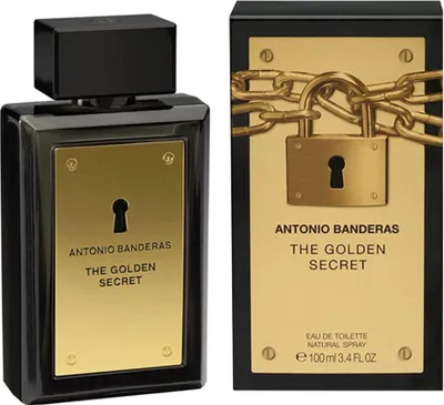 Produktbild von ANTONIO BANDERAS THE GOLDEN SECRET EDT für Männer, 100 ml