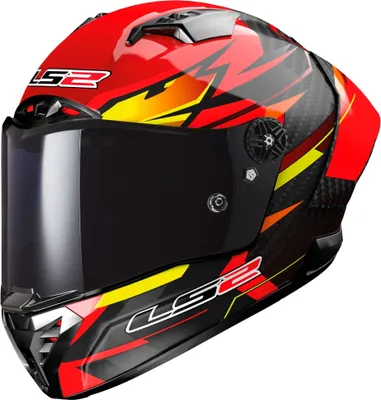 Produktbild von LS2 Thunder C GP FF805 Aero Fire Helm rot-schwarz : 2XL (63/64)