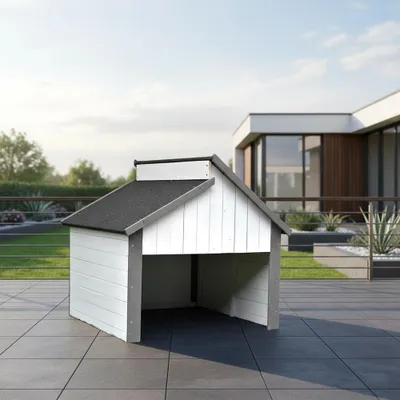 Zdjęcie produktu dla Robot koszący dach garażu Carport Automower robot koszący dach szary/biały
