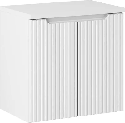 Produktbild von Waschtischunterschrank 60cm, weiß, NEWPORT-56-WHITE