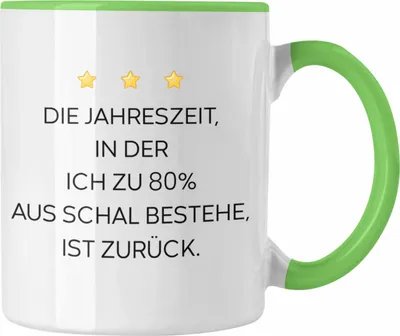 Produktbild von Trendation - Lustige Tasse mit Spruch für Frauen Männer Arbeit Büro Lustig Tassen Becher mit Sprüchen Kollegin Geschenk Sarkasmus Winter Herbst (Grün)