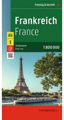 Produktbild von freytag & berndt Straßenkarte Frankreich 1:800.000