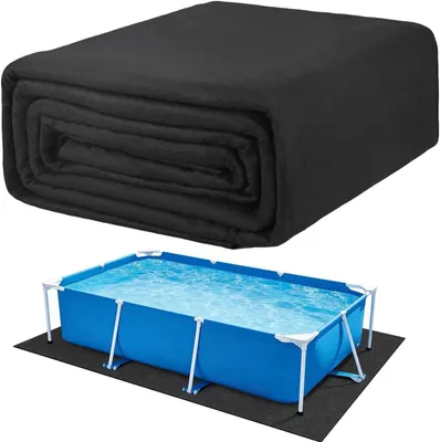 Produktbild von Poolunterlage für den Außenbereich - Quadrat/Rechteckige Poolmatten als Schutzboden