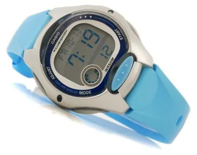Produktbild von CASIO COLLECTION & VINTAGE Armbanduhr CASIO SPORT ILLUMINATOR - LIGHT BLUE LW-200-2BVDF