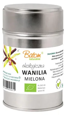 WANILIA MIELONA BIO 30 g - BATOM