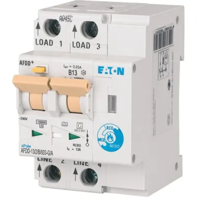 Immagine prodotto di Eaton AFDD BRANDSCHUTZSCHALTER 2.P (AFDD-13/2/B/003-G/A)