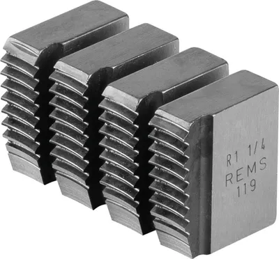 Produktbild von Rems Schneidbacken R 1 1/4 Rohrgewinde R kegelig re ISO 7-1, EN 10226