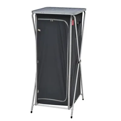 Produktbild von TRIGANO Camping Faltschrank XL mit 4 Fachböden und Tragetasche, 61 x 66 x 137 cm