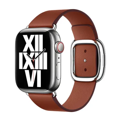 Produktbild von Apple Modern Buckle Apple Watch small 38mm / 40mm / 41mm Umber