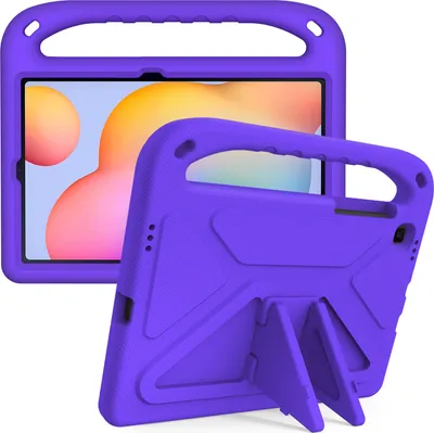 Obrázek produktu pro Ochranné pouzdro pro Samsung Galaxy Tab S6 Lite 10,4" 2020/2022/2024 SM-P610/P615, lehké dětské pouzdro z EVA s držadlem a stojánkem Fialová