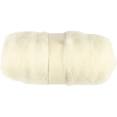 Productafbeelding van Creativ Company 451010, Creatieve creatie, Wit, Wol, 100 gram