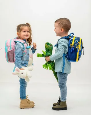 Produktbild von Belmil Mini Kiddy Kindergartenrucksack Little Jungle für 1-3 Jährige Kinder mit Brustgurt Kindergartenrucksack
