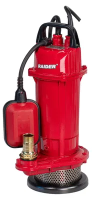 Immagine prodotto di Pompa sommergibile portatile 370 w 1" 34l/min 14 m, acqua pulita/sporca piscina vasca da giardino, sommersa elettrica da drenaggio, elettropompa a immersione, Raider RD-CAWP50