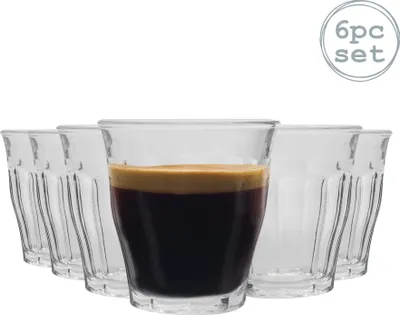 Produktbild von Duralex PICARDIE Glas 90 ml transparent - 6er Set.