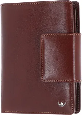 Immagine prodotto di Golden Head portafoglio Colorado RFID Protect Billfold Coin Wallet with Snap Closure Tabacco marrone