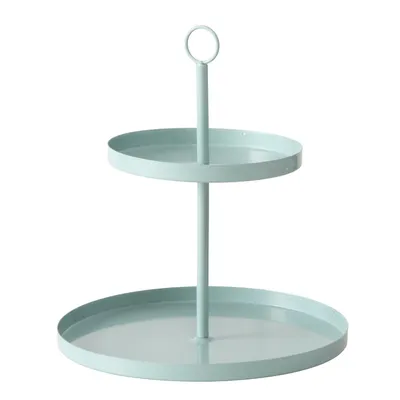 Produktbild von Etagere Liora aus Metall rund gruen