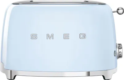 Produktbild von SMEG 2-Schlitz-Toaster pastellblau TSF01PBEU kompakt