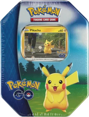 Produktbild von Pokemon GO Sammelkartenspiel: Tin Box Pikachu (+)