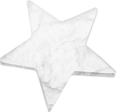 Produktbild von Selenit Stern Platte 12x1cm – Sternförmige Platte für Edelsteine und Schmuck