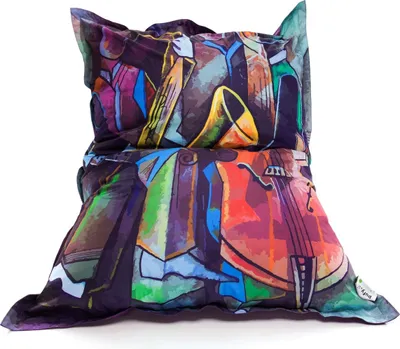 Obrázek produktu pro sedací vak sedací vak polštář sedací vak Sack křeslo Pouffe Měkké a pohodlné POD MODERN POLIESTER DG63/NC5 Ecopuf
