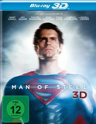 Produktbild von Blu-ray Man of Steel 3D