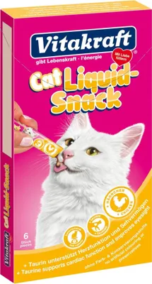 Productafbeelding van Kat Cat-Liquid snack kip & taurine 6 stuks Gebr. de Boon Vitakraft