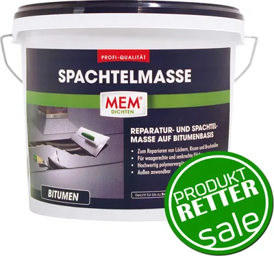 Zdjęcie produktu dla AKTION - (MEM Masa wyrównująca - Bitumiczna masa uszczelniająca 4 L)