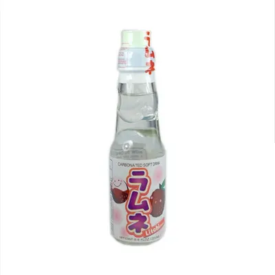 Immagine prodotto di Ramune Litchi 200 ml (limonata giapponese)