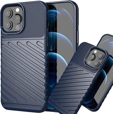 Image de Thunder Case Étui souple blindé Iphone 13 Pro Max Bleu