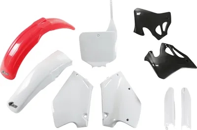 Produktbild von UFO PLAST Verkleidungssatz Für Honda-Modelle Aus h OEM, rot, weiß