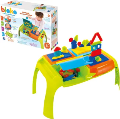 Produktbild von blocktisch Junior 66 x 39 x 31 cm grün 38-teilig
