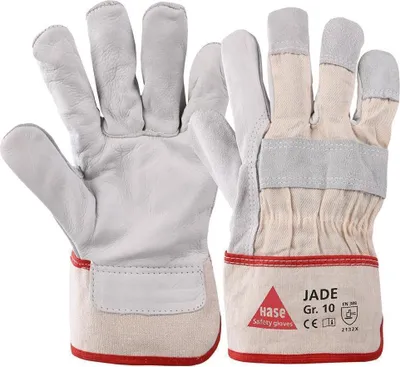 Produktbild von Hase Jade Handschuhe Narbenleder | natur/beige