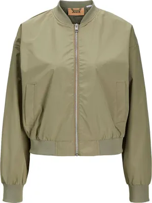 Produktbild von Jack & Jones 12272840_1905_XL, Bomber, Uni, Erwachsener, Reißverschluss, Polyester, Grün